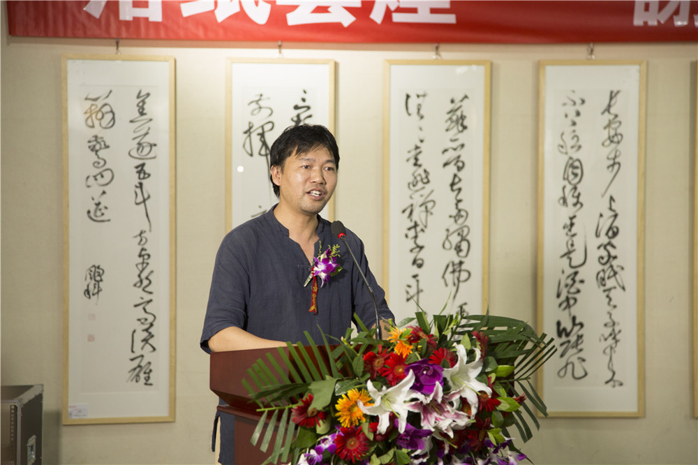 “落纸云烟”一一2018谢扬科书法艺术展在北京隆重举行