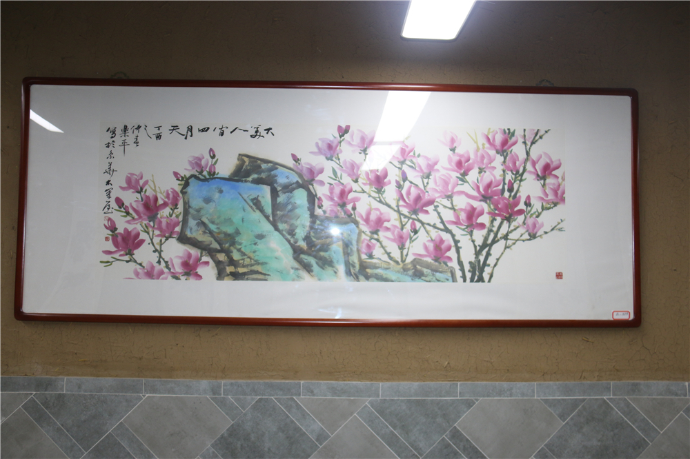 庆八一·胡乐平师生作品展在北京市八一学校开物苑隆重开幕
